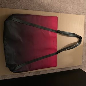 Calvin Klein Ombré Pink Purple Tote